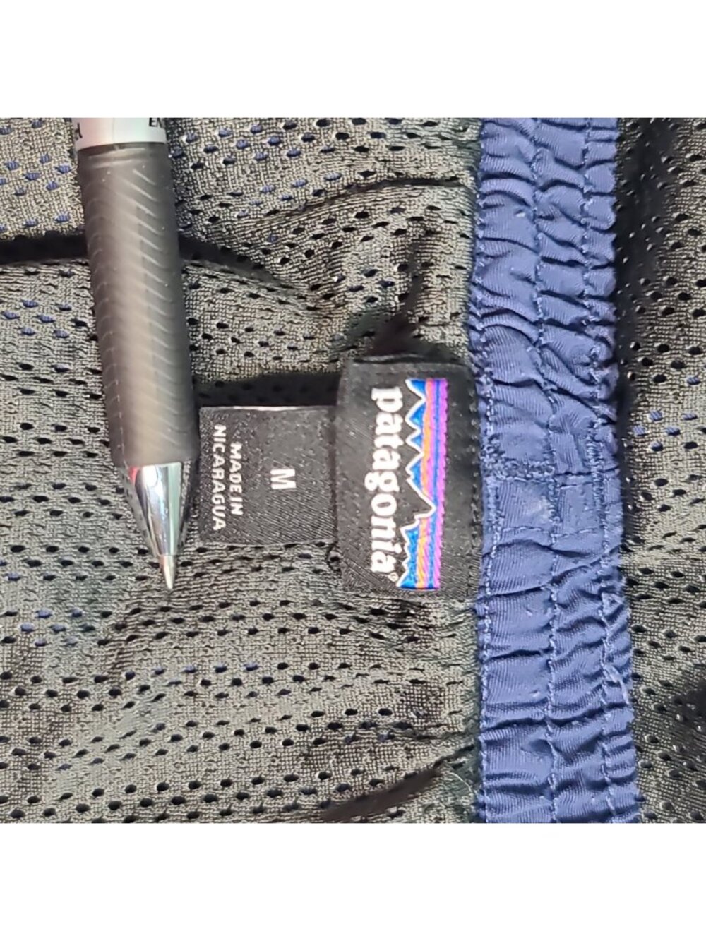 Patagonia Men's Baggies Shorts - 5" Size M Stone Blue - Picture 5 of 6